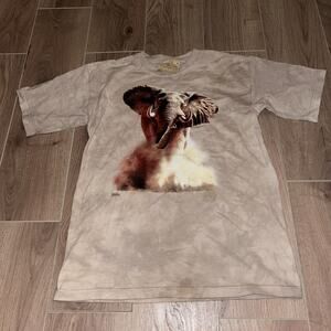The Mountain Elephant Childs Large 2002 Brian Jarvi USA Dyed Cotton Safari